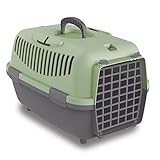 Nomade 1 Hundebox - Transportbox für kleine Hunde und Katzen - 48 x 32 x 32 cm...