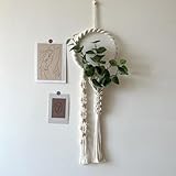 Avoik Makramee Gewebt Wandbehang, Boho Heimdekoration Schicke Wandkunst mit...