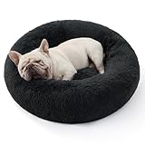 BEDSURE Hundebett waschbar Flauschiges Katzenbett - Ø 70 cm Katzenschlafplatz...