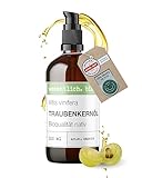 wesentlich. Bio Traubenkernöl kaltgepresst | naturreine Premium Pflege für...