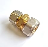 H2O-Flex® Schraubfitting - Kupplung reduziert 20 x 2,0mm- 16 x 2,0mm Klemmringverschraubung für Aluverbundrohr und Mehrschichtverbundrohr DVGW