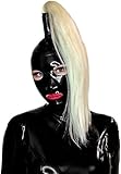 Latex Maske Sm Extrem Für Männer Frauen BDSM Maske Kopfmaske Bondage Halloween...