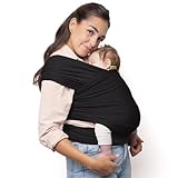 Boba Babytragetuch ab Geburt bis 15 kg - Kuschelweiches & Stützendes...
