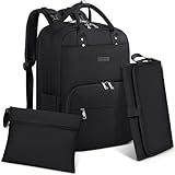 RAINSMORE Wickelrucksack Baby Wickeltasche Rucksack mit Wickelunterlage...