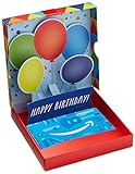 Amazon.de Geschenkkarte in Geschenkbox (Geburtstagsüberraschung)