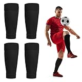 2 Paare Tube Stutzen Stutzen Unisex, Fußball Sleeves Tubes für Erwachsene,...