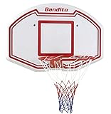 Bandito Basketball-Backboard Winner,ideal für Zuhause, wetterfest, robust,...