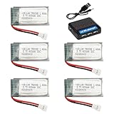 3,7V 400mAh Lipo-Akku 20C mit Molex-Stecker für RC-Flugzeuge, Mini-Drohnen,...