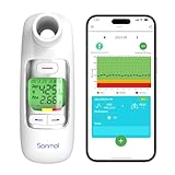 Peak Flow Meter für Erwachsene Kinder Digitales Spirometer für Asthma COPD PEF...