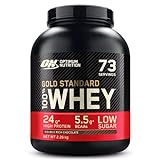 Optimum Nutrition Gold Standard 100% Molkenproteinpulver, Double Rich Chocolate,...