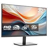 KOORUI E2212F 22 Zoll Monitor, FHD 1920 x 1080 100Hz PC Monitor, Adaptive Sync...