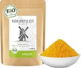 BIO Kurkuma Pulver gemahlen 1000 g / 1 kg | Kurkumapulver - Curcuma - Curcumin |...