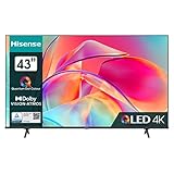 Hisense 43E7KQ QLED Smart TV 108 cm (43 Zoll), 4K, HDR10, HDR10+ decoding, HLG,...