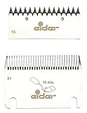 Eider Schermesser-Set K5 Supra Cut Rind/Pferd, 31/15 Zähne - passend für EG...