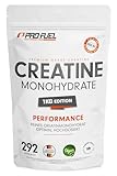 Creatin Pulver 1kg / 1000 g reines Creatin Monohydrat in mikronisierter...