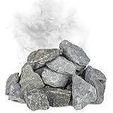 Flameup Diabas Saunasteine, 20 kg, 50-80 mm, vorgewaschene Aufgusssteine für...