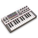 Akai Professional MPK Mini IV USB-C MIDI Keyboard Controller für Anfänger und...
