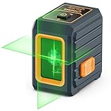 Kreuzlinienlaser, CIGMAN Grüner Kreuzlaser Selbstnivellierend Linienlaser, 30m...