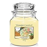 Yankee Candle Duftkerze im Glas (mittelgroß) | Christmas Cookie | Brenndauer...