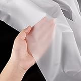 NBEADS 1.37x1m durchscheinender Stoff, 0,1 mm dick Klares TPU-Gewebe...