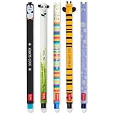 Legami – Set aus 5 radierbaren Gelstiften mit wärmeempfindlicher Tinte, einer...
