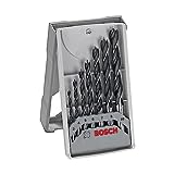 Bosch Professional 7 tlg. Robust Line Holzspiralbohrer Set (für Holz, Zubehör...