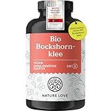 NATURE LOVE® Bio Bockshornklee - 240 vegane Kapseln - Hochdosiert mit 2600mg je...