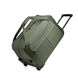 KONO Trolley Reisetasche mit Rollen Klein Rollkoffer Handgepäck Koffer 56cm...