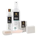 Solitaire Rauleder Schuhpflege-Set Velours Nubuk Wildleder Pflege Schuhputzset