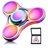 SCIONE Metall Fidget Spinner – Hand Spinner für Erwachsene & Kinder –...
