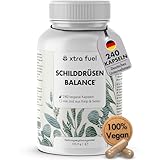 Schilddrüsen Komplex - 240 Kapseln (hochdosiert) - Effektive Formel mit 150µg...