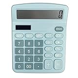 Gvolatee Taschenrechner, Tischrechner mit 12-Stelligem Großem LCD-Display, Mini...