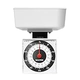 Salter Küchenwaage Analog 500g, Mechanische Küchenwaage mit Schüssel, Waage...