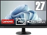 Lenovo D27-45 Monitor | 27' Full HD Monitor | 1920x1080 | 75Hz | 250 nits | 4ms...