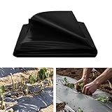 Hochbeetfolie, 2 x 6 m Teichfolie, Schwarz Hochbeet Folie, Wasserdicht Folie...