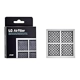 LG 6 Month (LT120F) Replacement Refrigerator Air Filter, 1 Count (Pack of 1),...