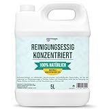 PLANTAWA Essigreiniger Konzentrat 10º 5L | Weißer Essig zum Reinigen |...