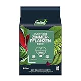 Westland Zimmerpflanzen Erde, 8 l – Erde mit Tongranulat für EIN gesundes...