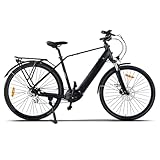 Varstrom Elektrofahrrad für Erwachsene Mittelmotor BBS01B 250W E-Bike Damen...