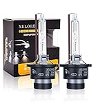 XELORD D2S Xenon Brenner 6000K HID Scheinwerfer lampe 35W für Autoscheinwerfer...