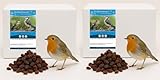 Futterbauer Futterrosinen 2 x 10 kg, Energiereiche Rosinen für Wildvögel,...