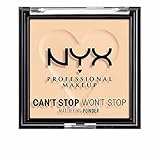 NYX Professional Makeup Can't Stop Won't Stop Mattifying Powder, Matte Finish,...