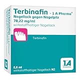 Terbinafin – 1 A Pharma® | 1. Nagellack gegen Nagelpilz| 6,6 ml | Bekämpft...