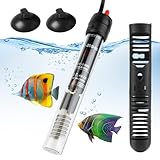 LWMTT Aquarium Heizung,50W Aquarium Heizstab Einstellbar,Temperatur Einstellbare...