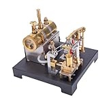 KAROON Dampfmaschinen-Modell, Vollmetallträger Dampfmaschinenmodell Und...