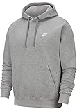 Nike Herren M Nsw Club Hoodie Po Bb Kapuzenpullover, Dk Grey Heather/Matte...