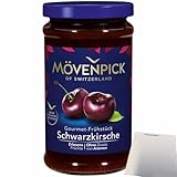Mövenpick Gourmet-Frühstück Schwarzkirsche Fruchtaufstrich (250g Glas) + usy...