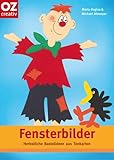 Fensterbilder. Herbstliche Bastelideen aus Tonkarton