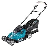 Makita DLM432PT2 Akku-Rasenmäher 2x18 V / 5,0 Ah, 2 Akkus + Doppelladegerät