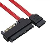 Cablecc SFF-8482 SAS 29 Pin auf 7 Pin SATA Festplattenlaufwerk Raid Kabel mit 15...